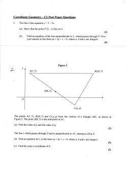 5 -2x. (a) Show that the point P
