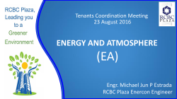 energy and atmosphere