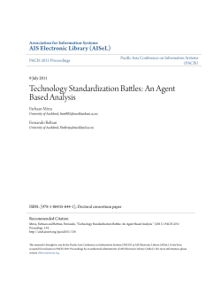 Technology Standardization Battles: An Agent Based Analysis