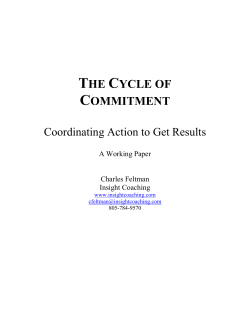 the cycle of commitment