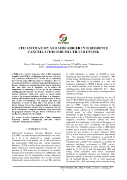 Fig.2. MSE of the proposed estimator and Fusco`s