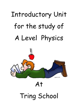 A Level Physics