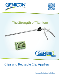 Clip Applier Rev B - Advance Medi-Surg