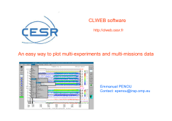 CLWEB software An easy way to plot multi