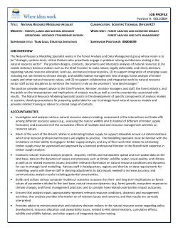 job profile - BC Public Service