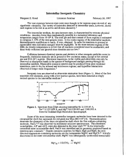 Interstellar Inorganic Chemistry