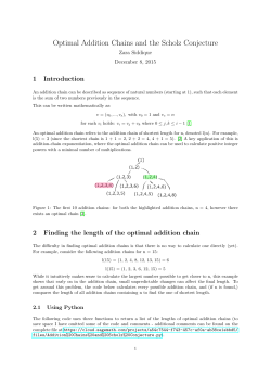 Optimal Addition Chains and the Scholz Conjecture