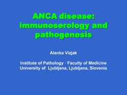 ANCA-associated Glomerulonephritis