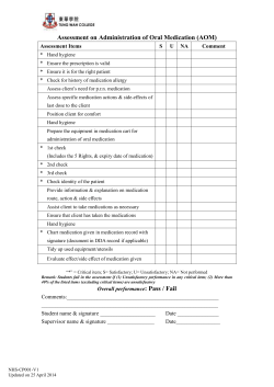 Assessment Items - Tung Wah College