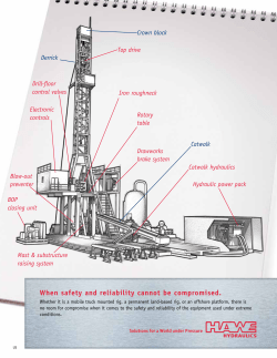 P Oil-Gas - HAWE Hydraulik
