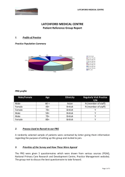 A paper setting out the rationale for increasing the counselling