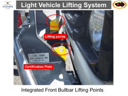 Light Vehicle Lifting System
