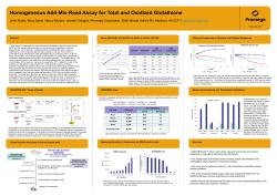 Homogeneous Add-Mix-Read Assay for Total and Oxidized