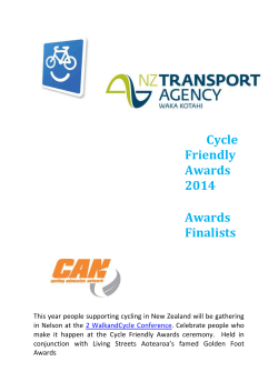 Finalists CAN - Cycling Advocates Network