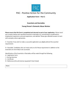 Have an ability to communicate, negotiate and advise effectively in a