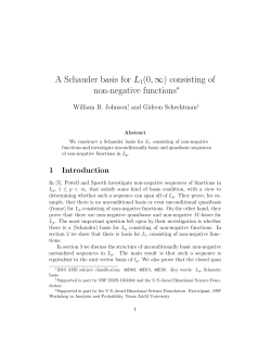 A Schauder basis for L1(0,&infin;) consisting of non