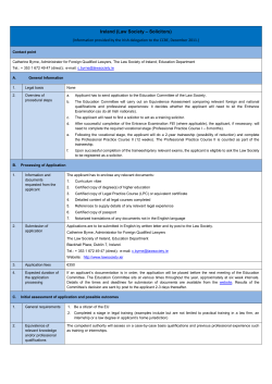 Ireland (Law Society &ndash; Solicitors)