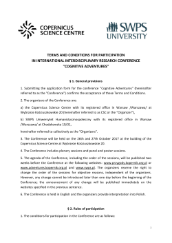 cognitive adventures