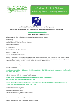 Look for the International Deafness symbol for Hearing Access