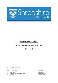 shropshire council asset management strategy 2015