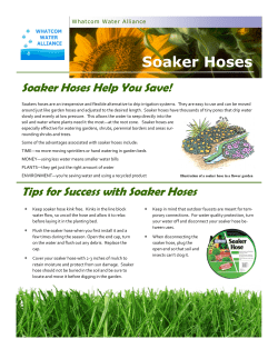 Soaker Hoses