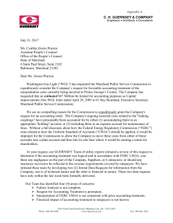 Ms. Cynthia Green-Warren - Maryland Public Service Commission