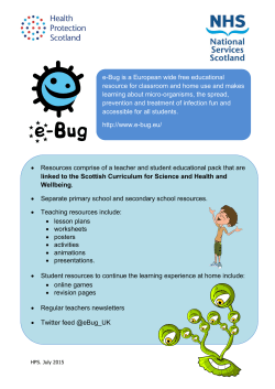 A place to play games and learn about microbes &bull; Resources