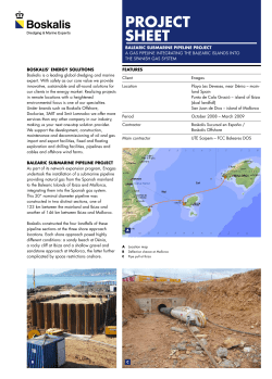 project sheet - Royal Boskalis Westminster