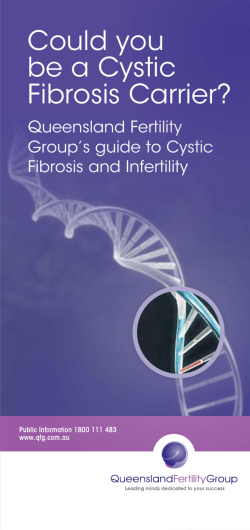 Could you be a Cystic Fibrosis Carrier?