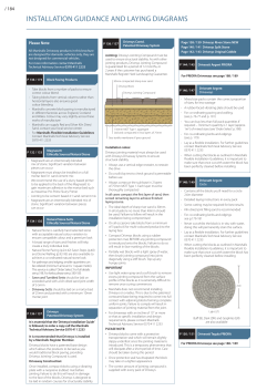 installation guidance and laying diagrams