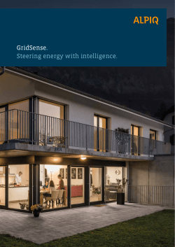 GridSense. Steering energy with intelligence.