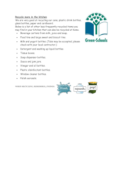 Recycling Tips