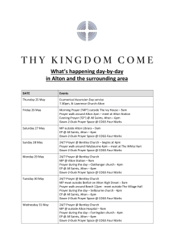 The Alton Day-by-Day Listing - Thy Kingdom Come