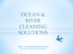 pollution solution - BLUEBIRD MARINE SYSTEMS LTD