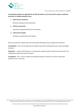 Teacher Sheet (PDF 551KB) - w w w . l e a p . v i c . e d u . a u
