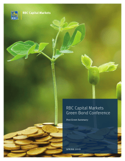 RBC Capital Markets Green Bond Conference