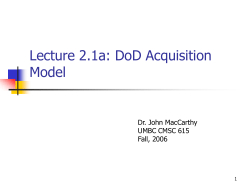 Lecture 1: Life Cycle Models