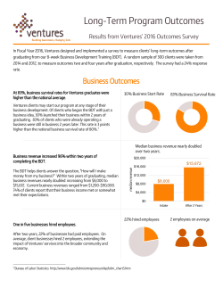 FY2016 Outcomes Report