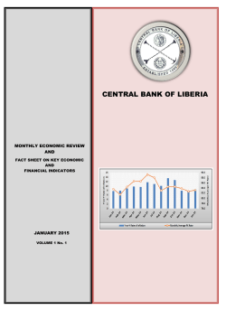 Monthly Economic Review - Central Bank of Liberia
