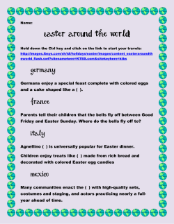 Easter around the World!