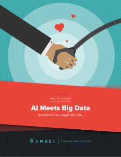 AI Meets Big Data