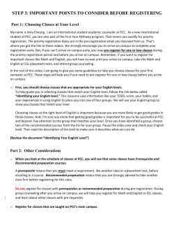 step 3: important points to consider before registering