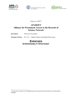 Interoperability Strategies 1