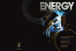THE GLOBAL ENERGY GROUP MAGAZINE