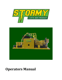 Stormy Operators Manual