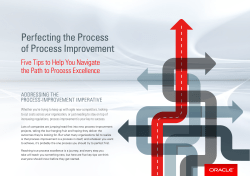 Perfecting the Process of Process Improvement