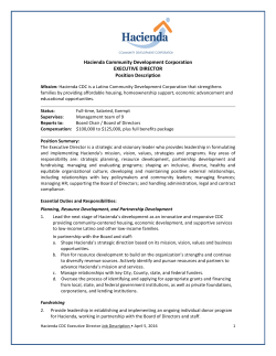 Hacienda Community Development Corporation