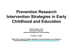 Training and Technical Assistance