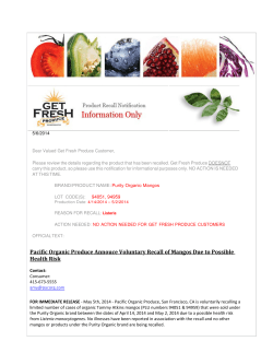 Purity Organic Mangos