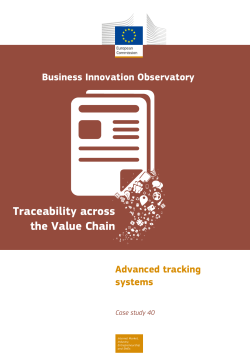 Traceability across the Value Chain